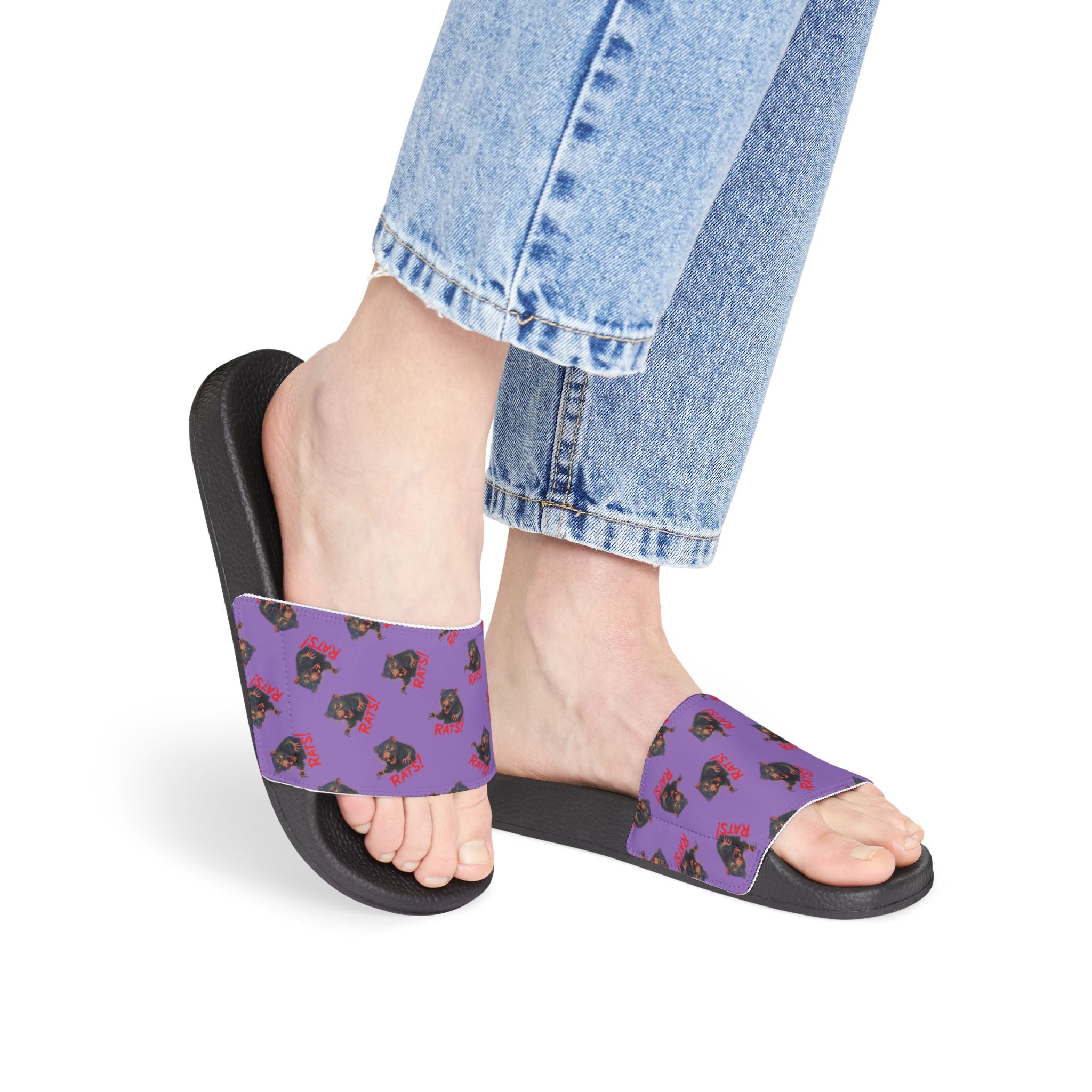 RFW: "RAT" (Multi) - Women's Removable-Strap Sandals (Lavender)
