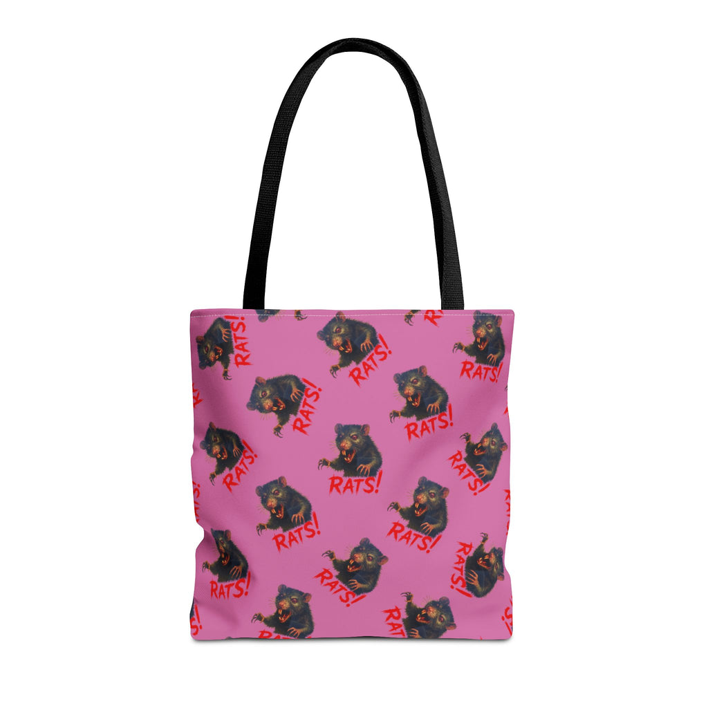 RTB: "RAT" (Multi) - Tote Bag - Pink