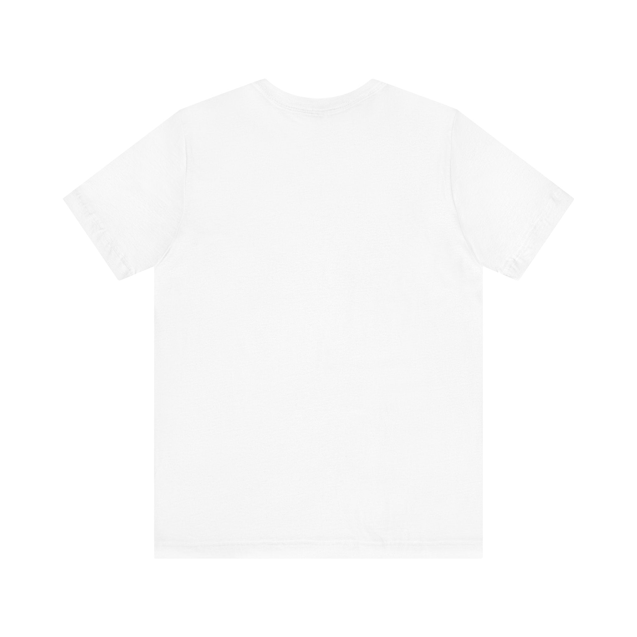 RTS: "RATS!" Small Movie Title Logo (Front) - Unisex Jersey Short Sleeve Lightweight Tee (White)