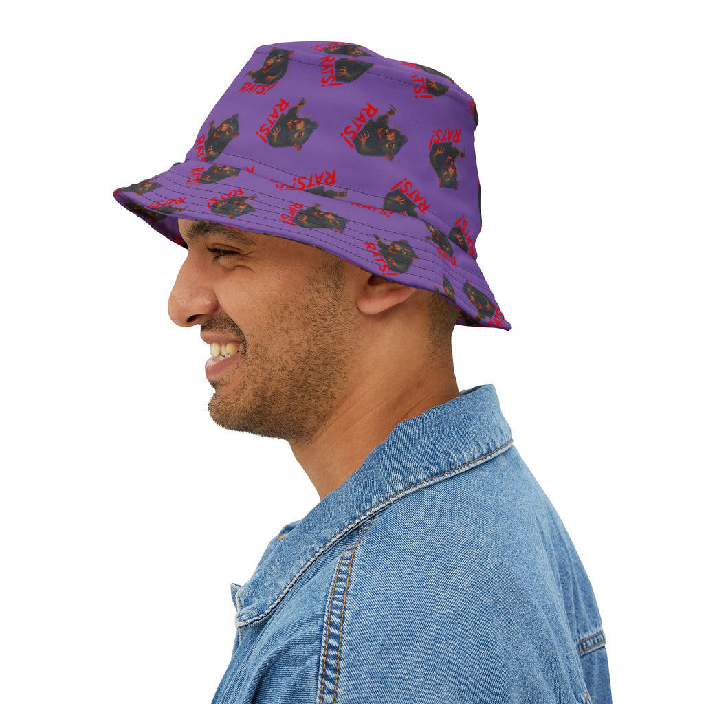 RHT: "RAT" (Multi) - Bucket Hat - Lavender