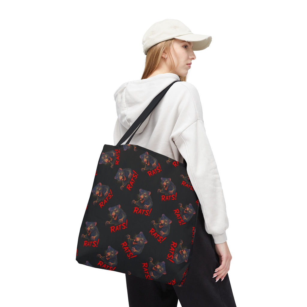 RTB: "RAT" (Multi) - Tote Bag - Black