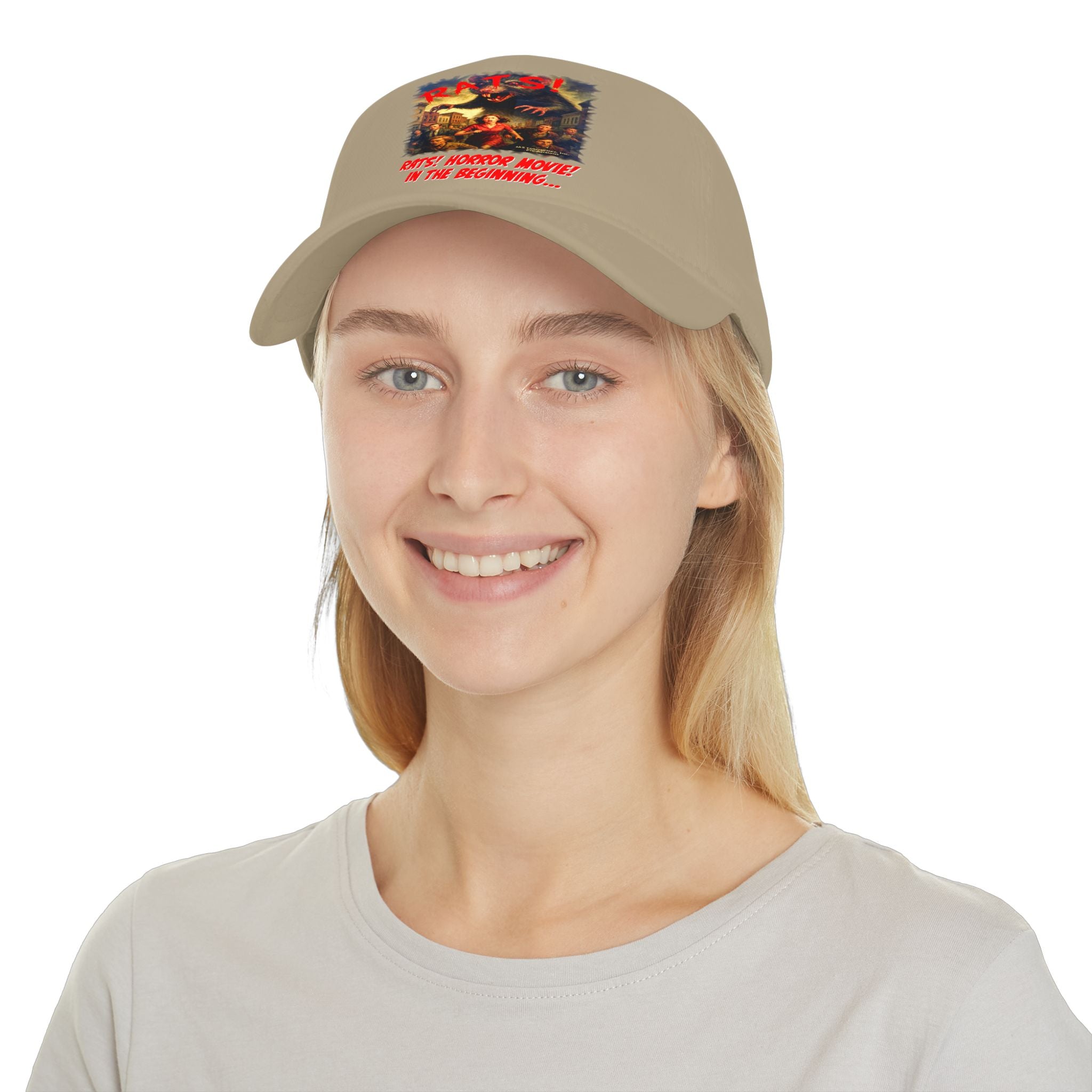 RHT: "RATS!" - Movie Title Logo - Low Profile Baseball Cap