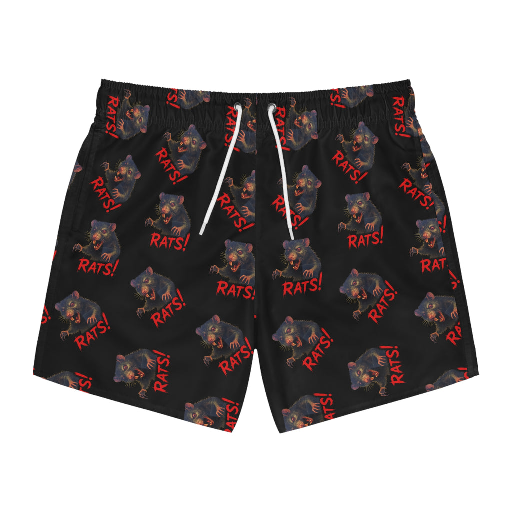 RSW: "RAT" (Multi) - Swim Trunks - Black