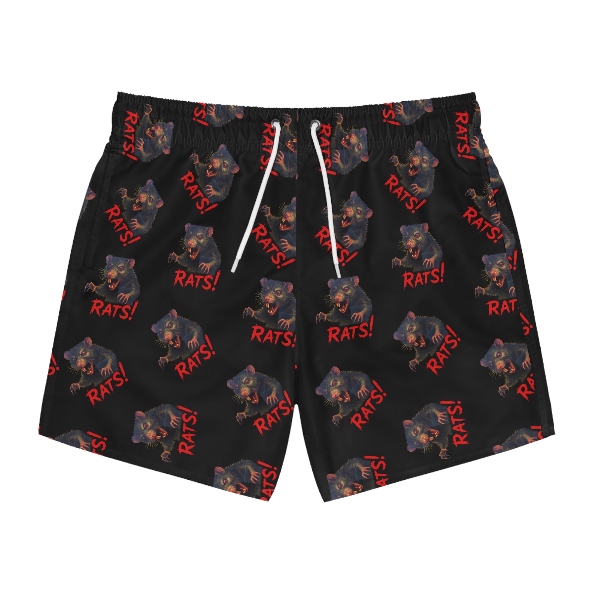 RSW: "RAT" (Multi) - Swim Trunks - Black