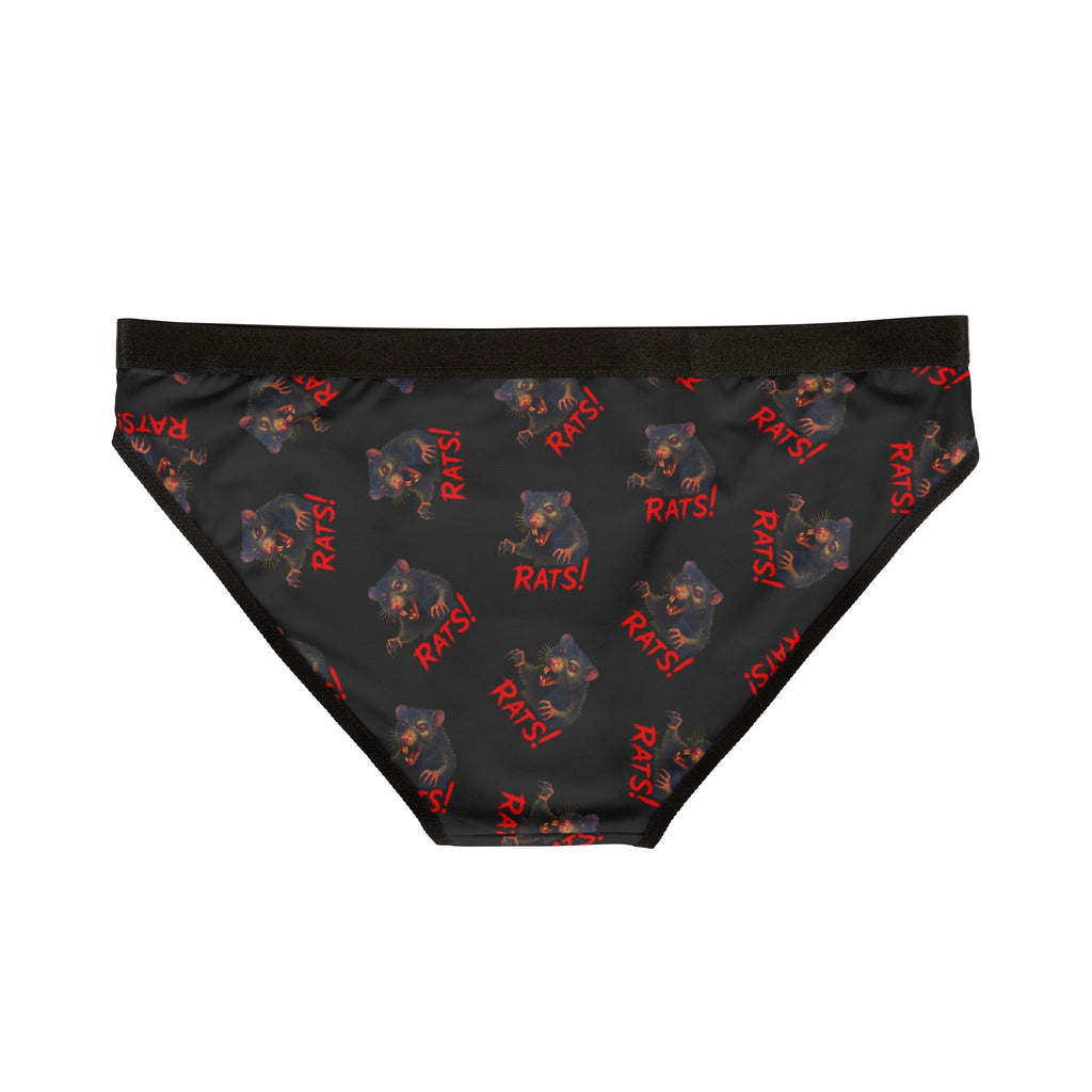 RUG: "RAT" (Multi) - Women's Panties - Black