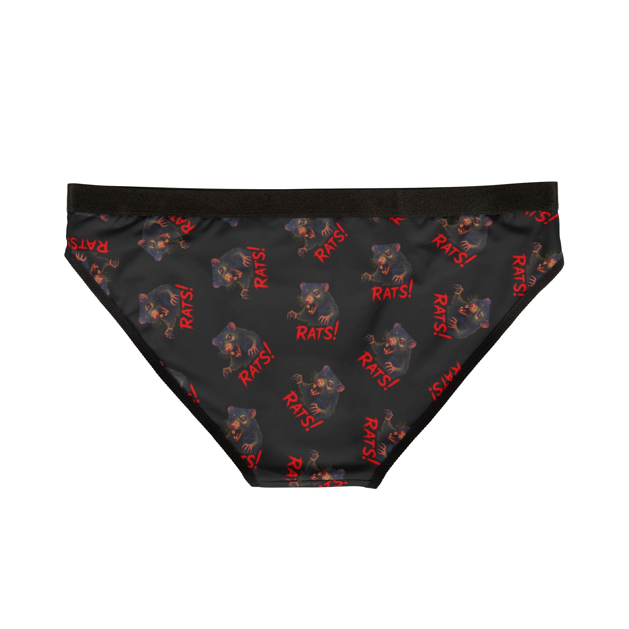 RUG: "RAT" (Multi) - Women's Panties - Black