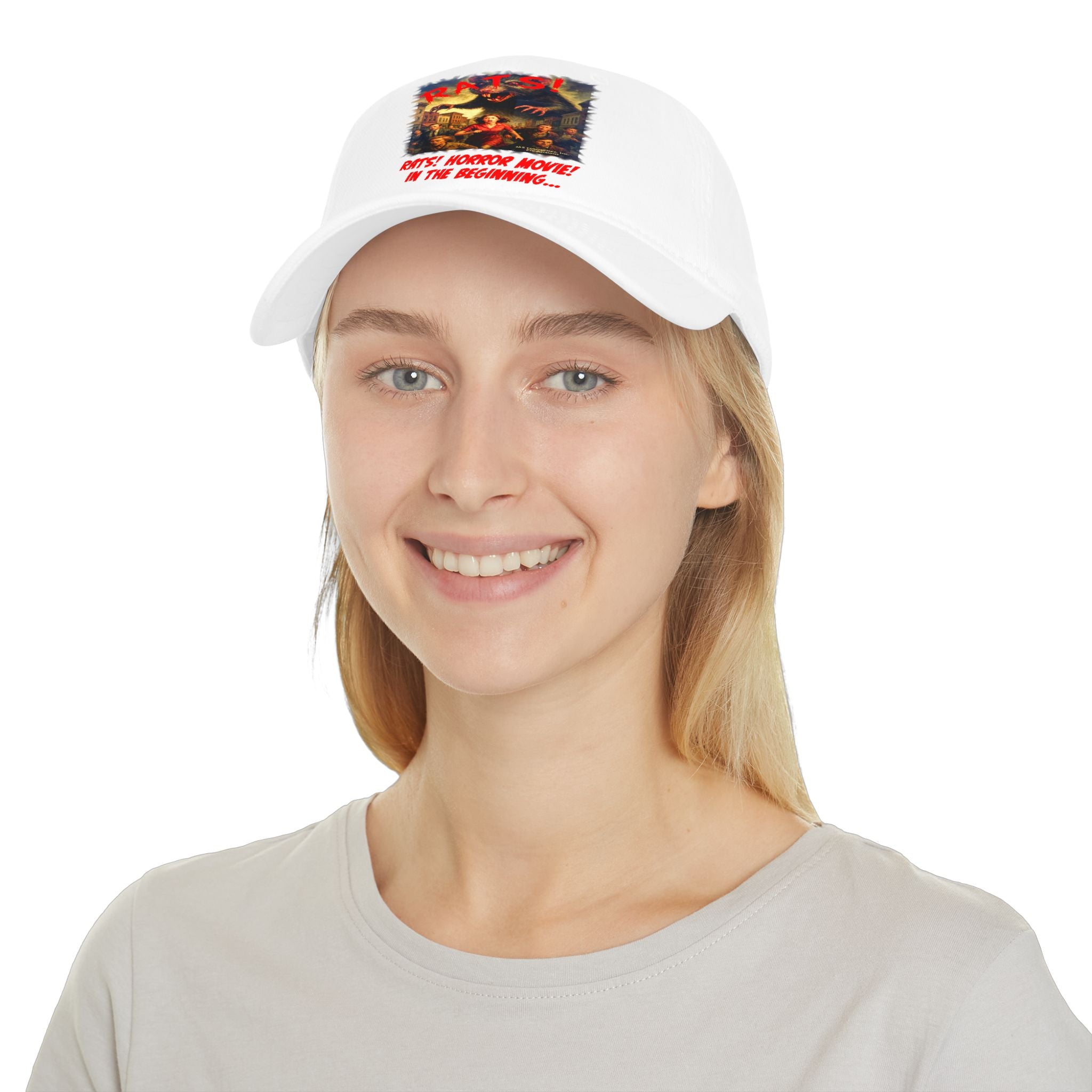 RHT: "RATS!" - Movie Title Logo - Low Profile Baseball Cap