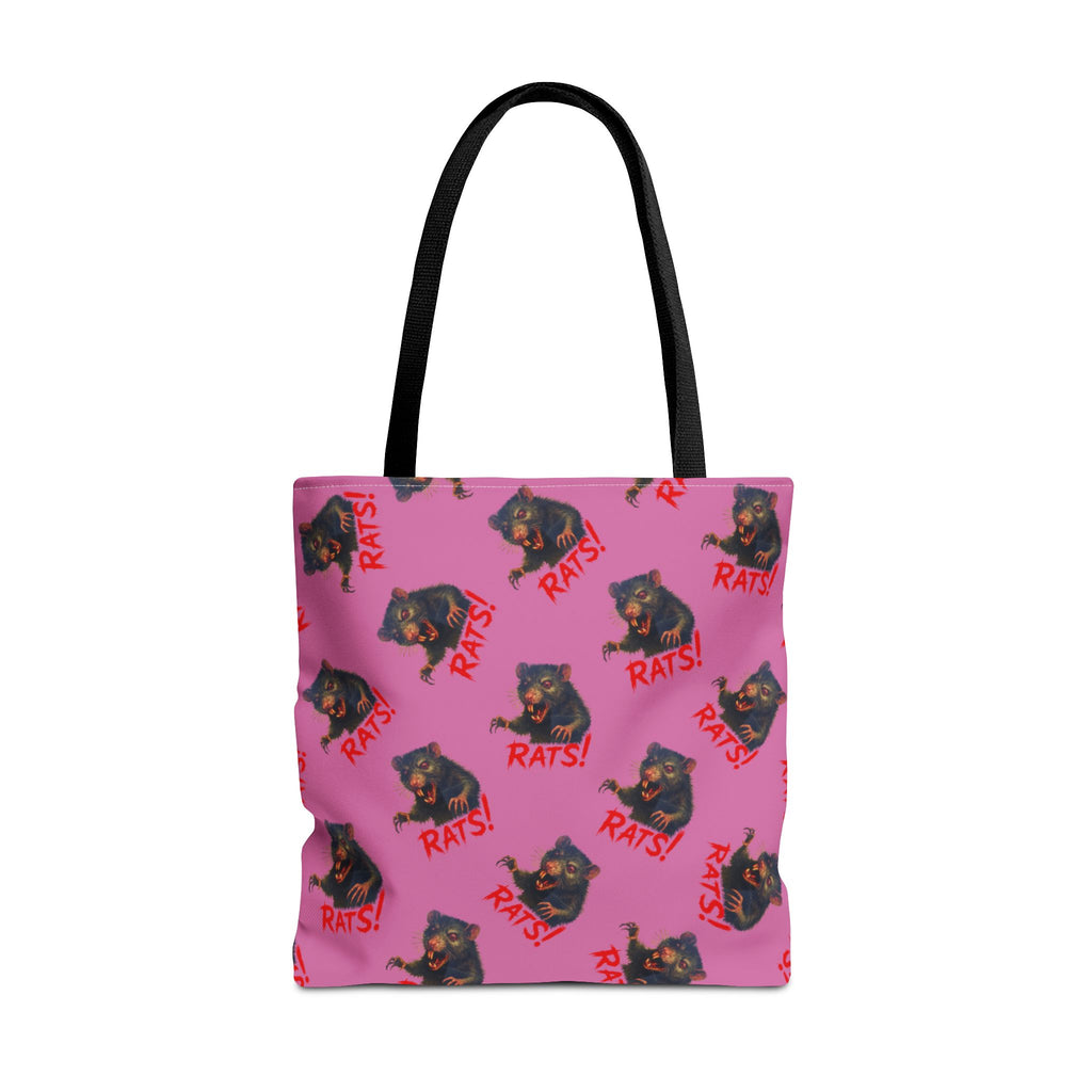 RTB: "RAT" (Multi) - Tote Bag - Pink