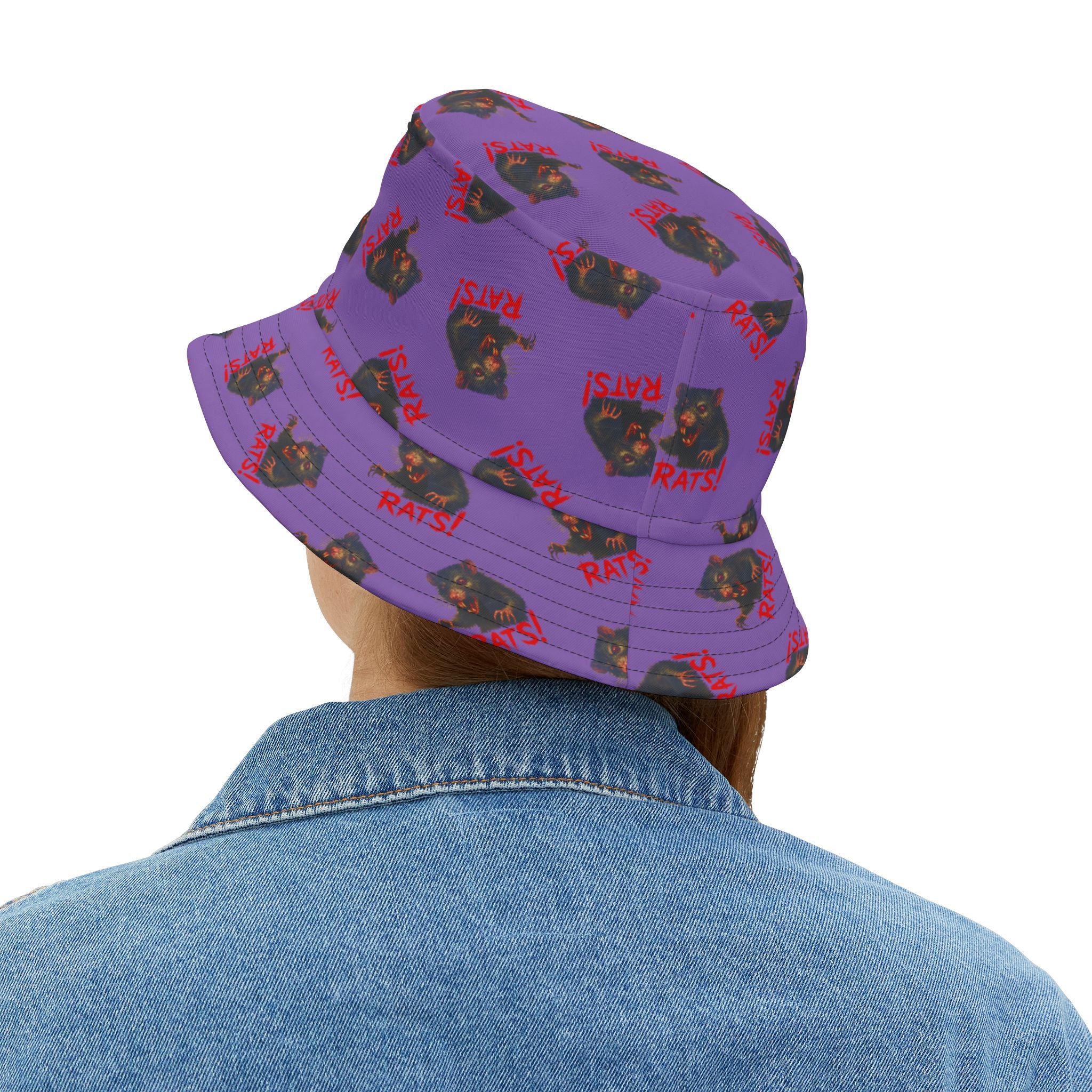 RHT: "RAT" (Multi) - Bucket Hat - Lavender