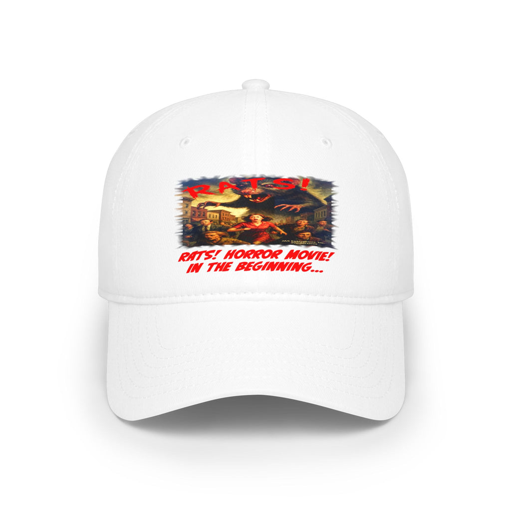 RHT: "RATS!" - Movie Title Logo - Low Profile Baseball Cap